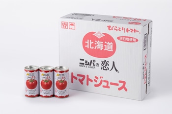 JAびらとり　ニシパの恋人 （天日塩トマトジュース） 30缶×1箱